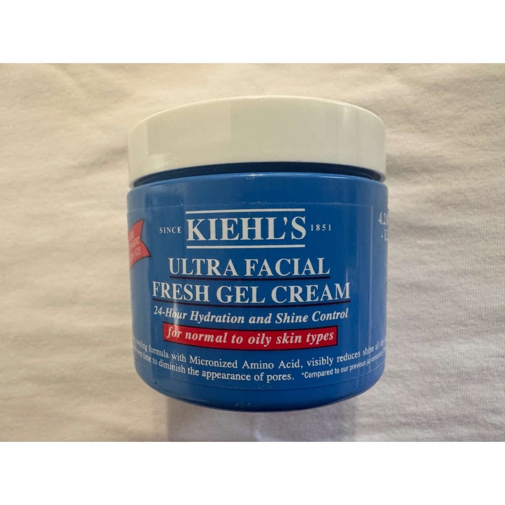 Kiehls Ultra Facial‎ Fresh Gel Cream 4.2oz 125ml Normal to Oily Skin Moisturizer